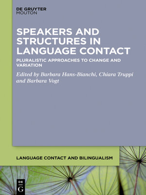 cover image of Speakers and Structures in Language Contact